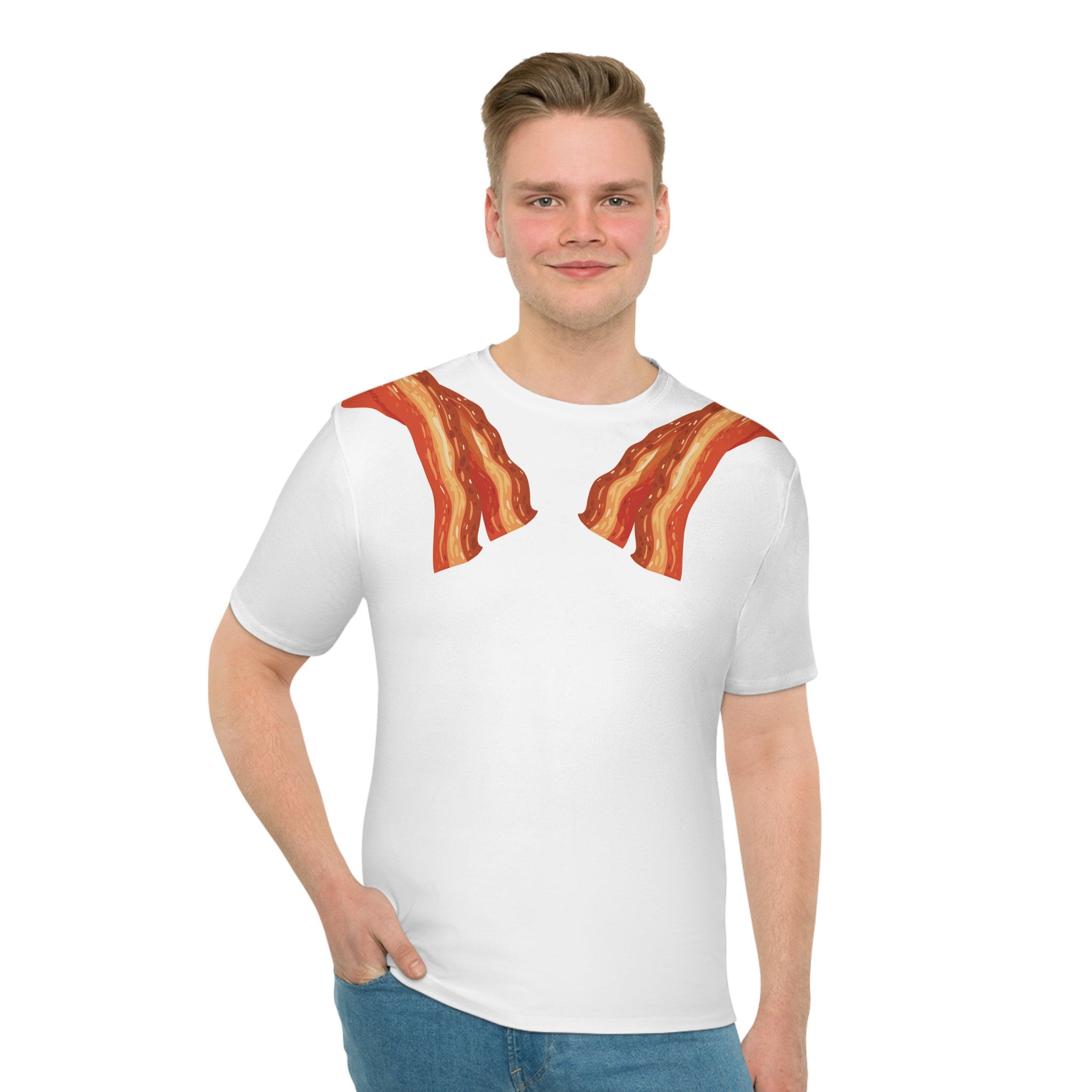 Men's T-shirt with Bacon Patriots Design